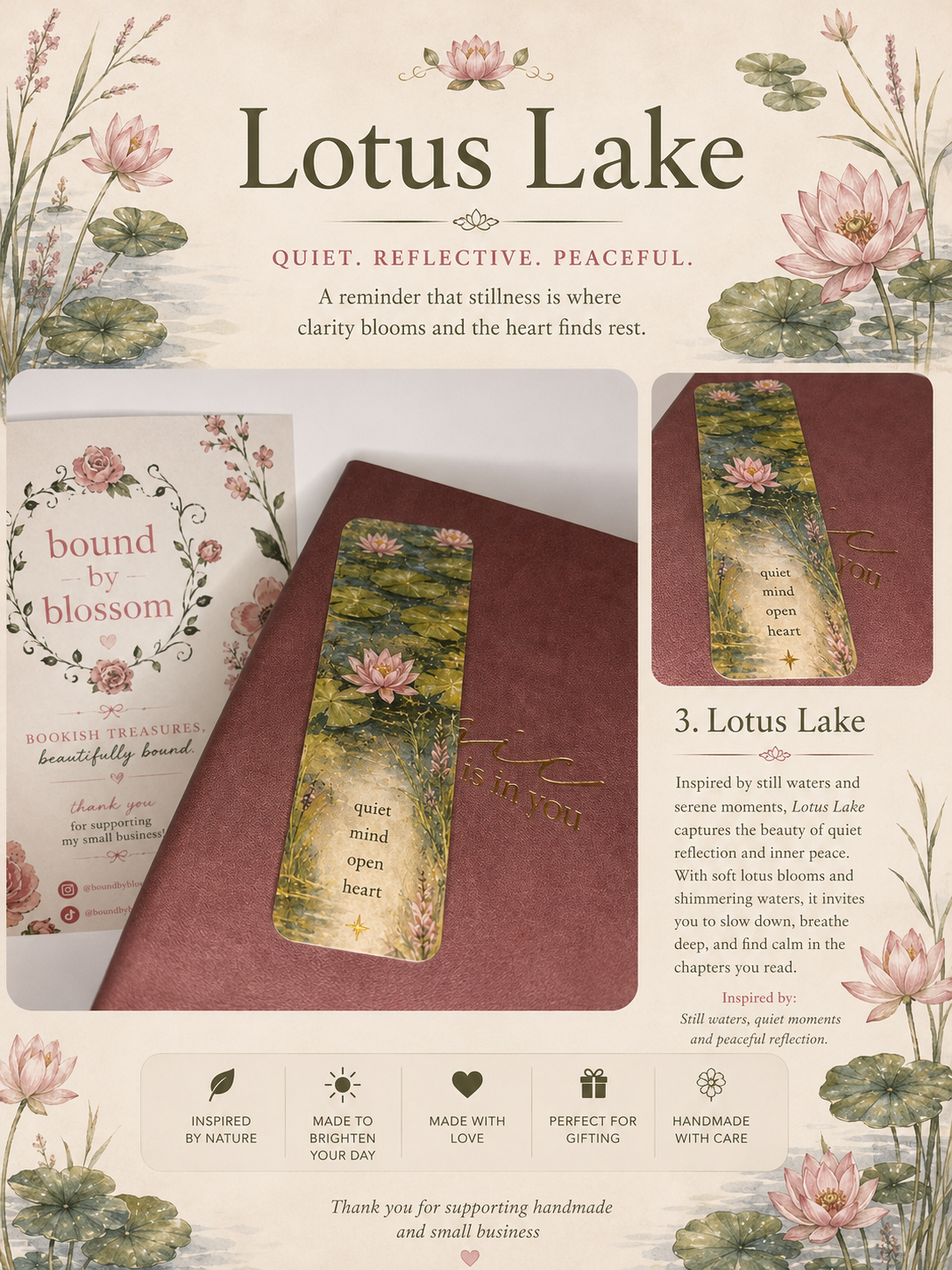 Bookmarks - Tranquility Collection